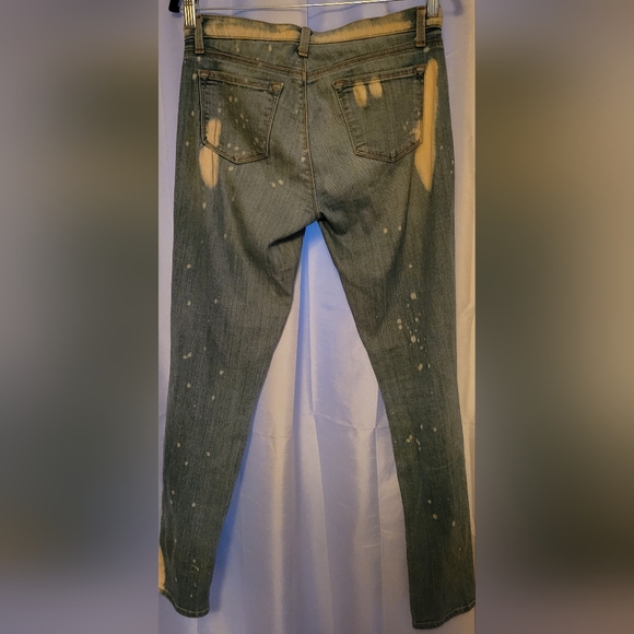 * J BRAND bleached mid rise straight leg jeans 👖 Final Discount - Picture 4 of 8